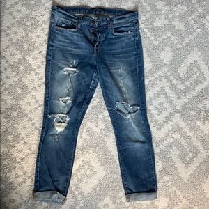 J Brand Caitland Destroyed Boyfriend Jean